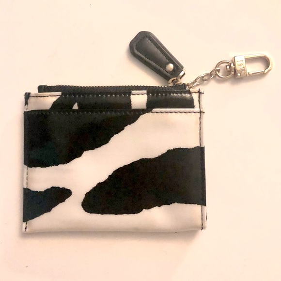 DVF Diane Von Furstenberg Zebra Print Coin/Key Purse - Picture 2 of 5